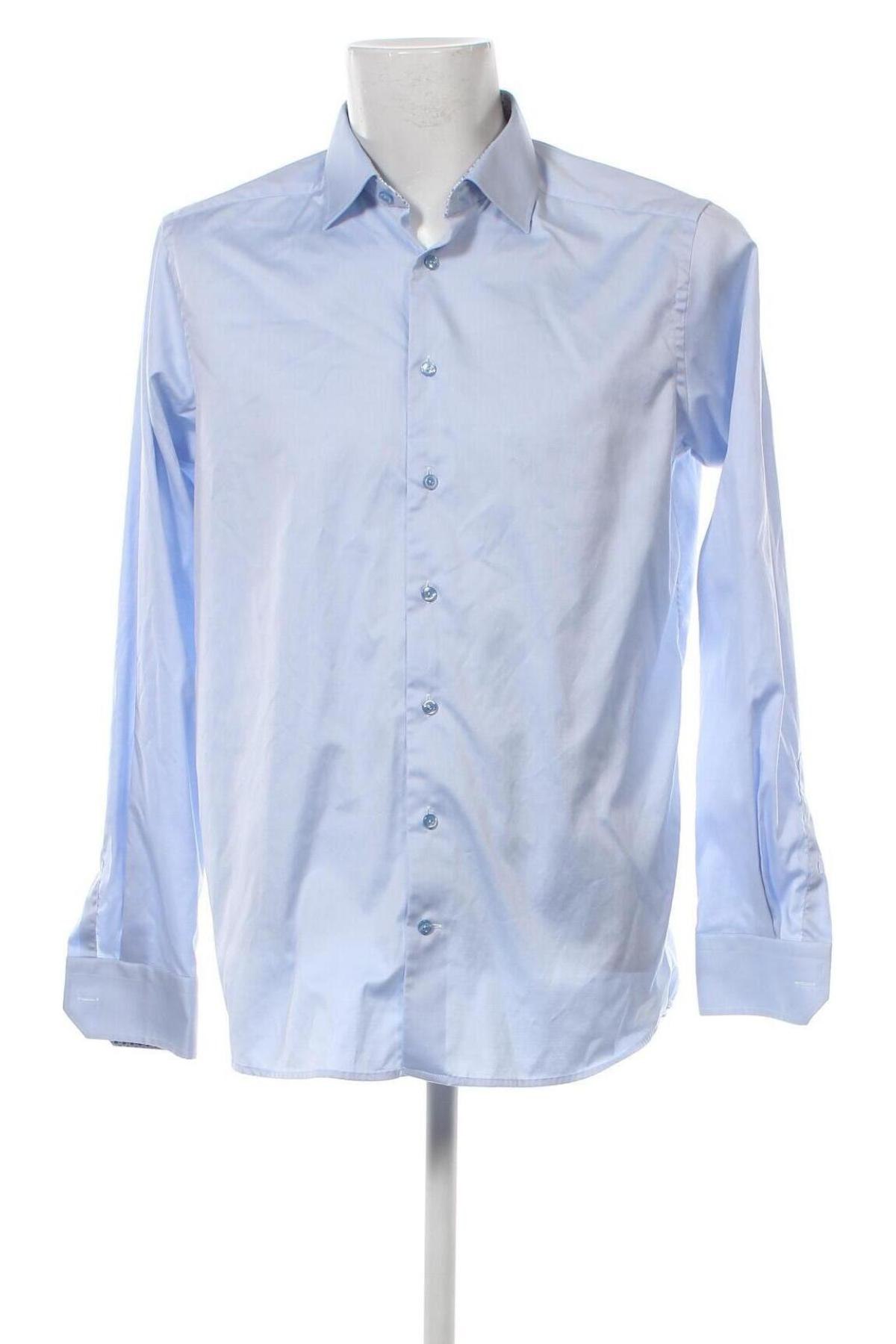 Мъжка риза Eton, Размер L, Цвят Син, Цена 150,00 лв.