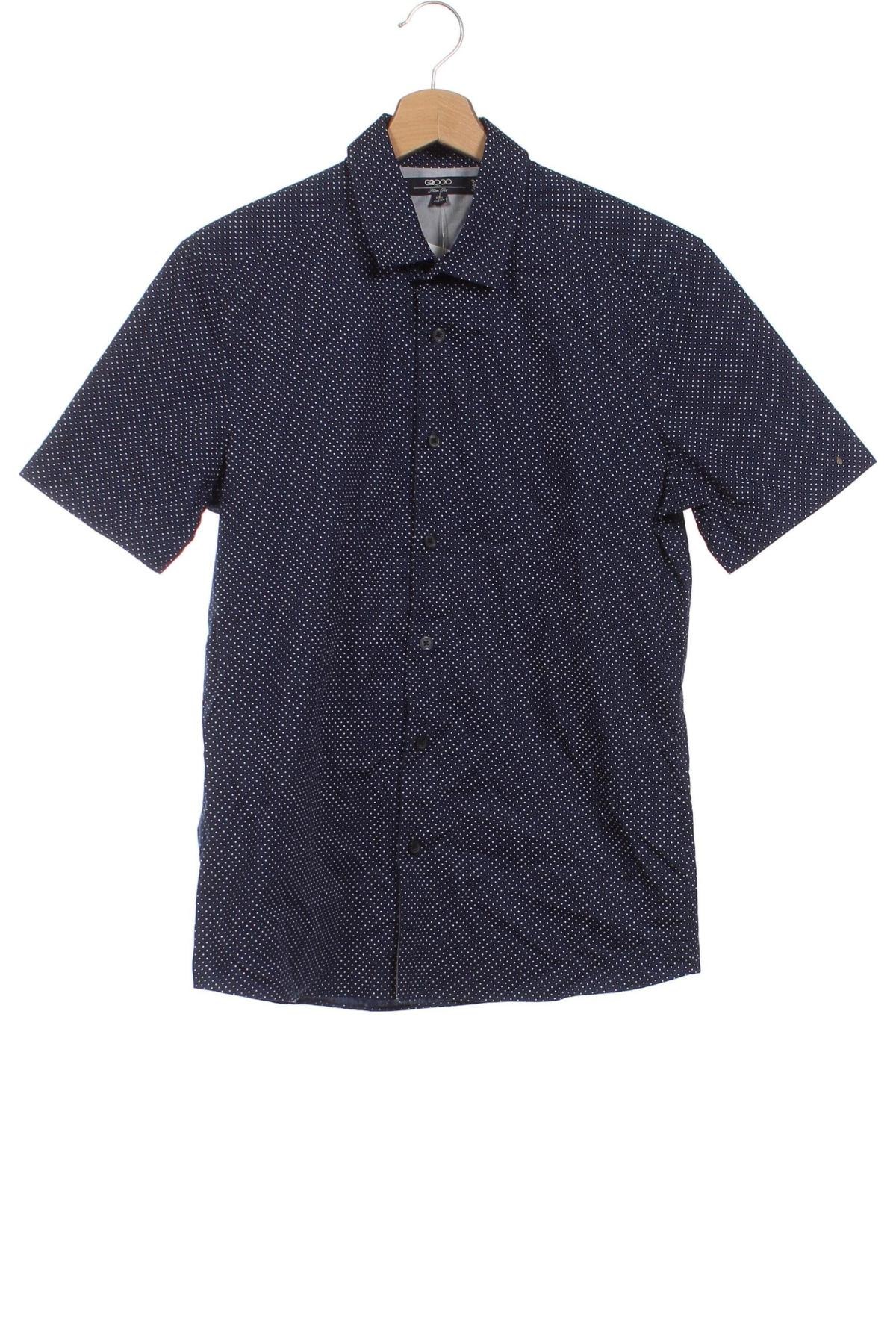 Мъжка риза G2000, Размер M, Цвят Син, Цена 13,05 лв.