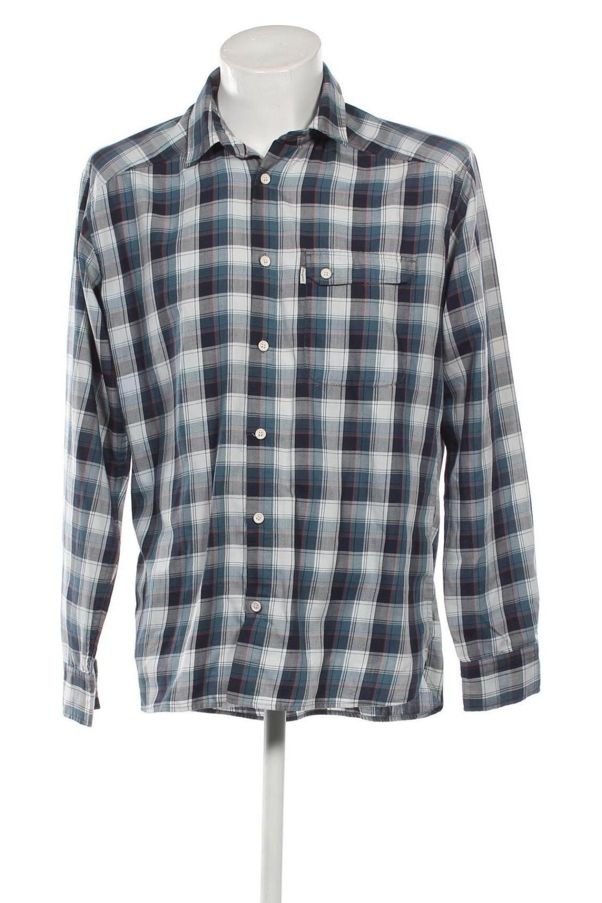 Ανδρικό πουκάμισο Haglofs, Μέγεθος L, Χρώμα Πολύχρωμο, Τιμή 22,43 €