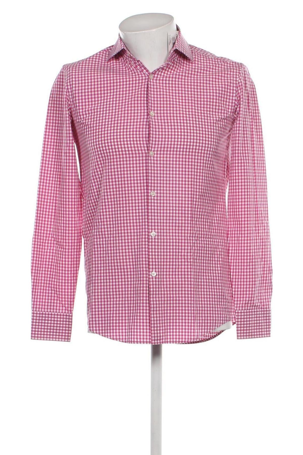 Ανδρικό πουκάμισο Hugo Boss, Μέγεθος S, Χρώμα Πολύχρωμο, Τιμή 42,50 €