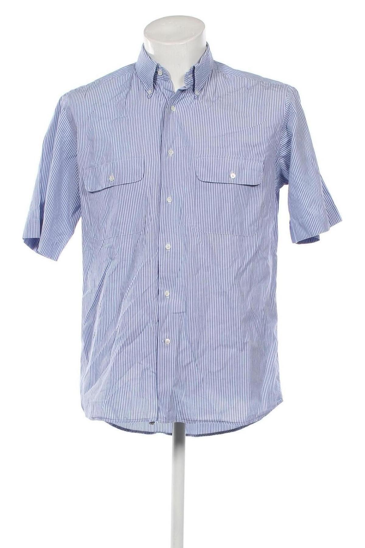 Ανδρικό πουκάμισο Jacques Britt, Μέγεθος M, Χρώμα Μπλέ, Τιμή 5,94 €