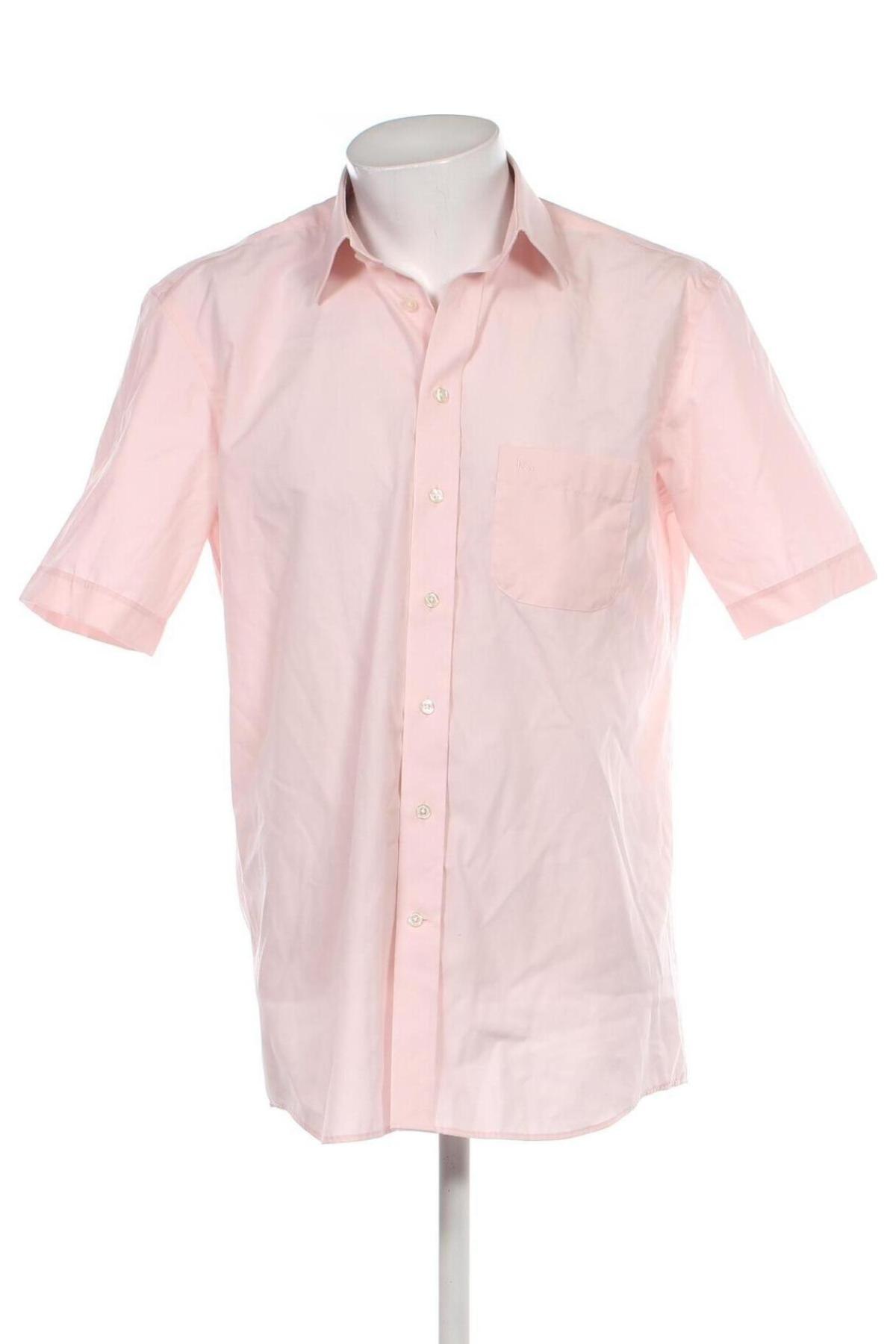 Ανδρικό πουκάμισο Kauf, Μέγεθος L, Χρώμα Ρόζ , Τιμή 5,38 €