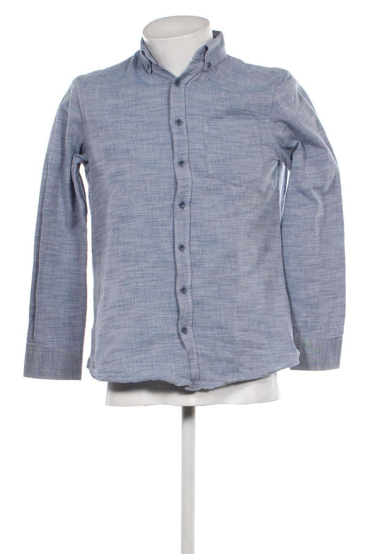 Ανδρικό πουκάμισο LC Waikiki, Μέγεθος M, Χρώμα Μπλέ, Τιμή 9,22 €