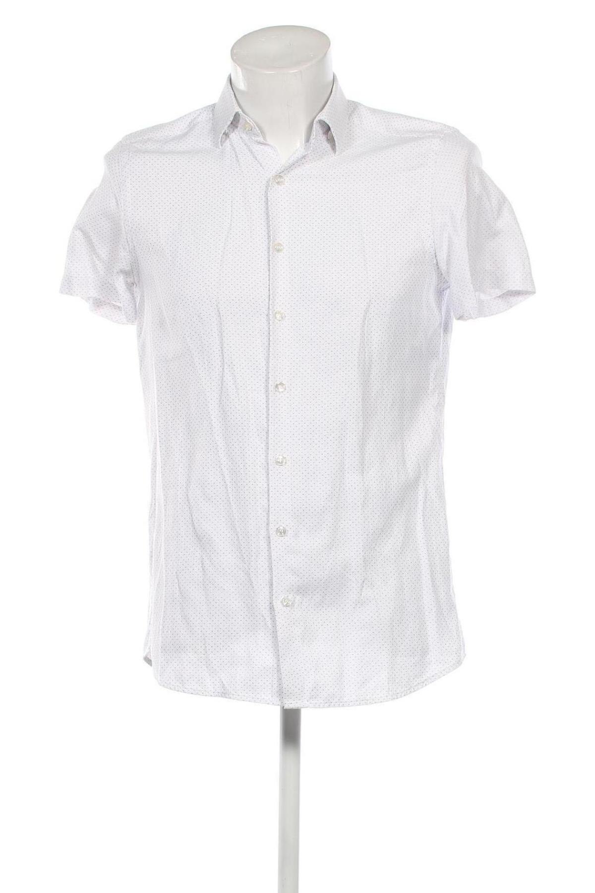Ανδρικό πουκάμισο LC Waikiki, Μέγεθος M, Χρώμα Λευκό, Τιμή 9,22 €
