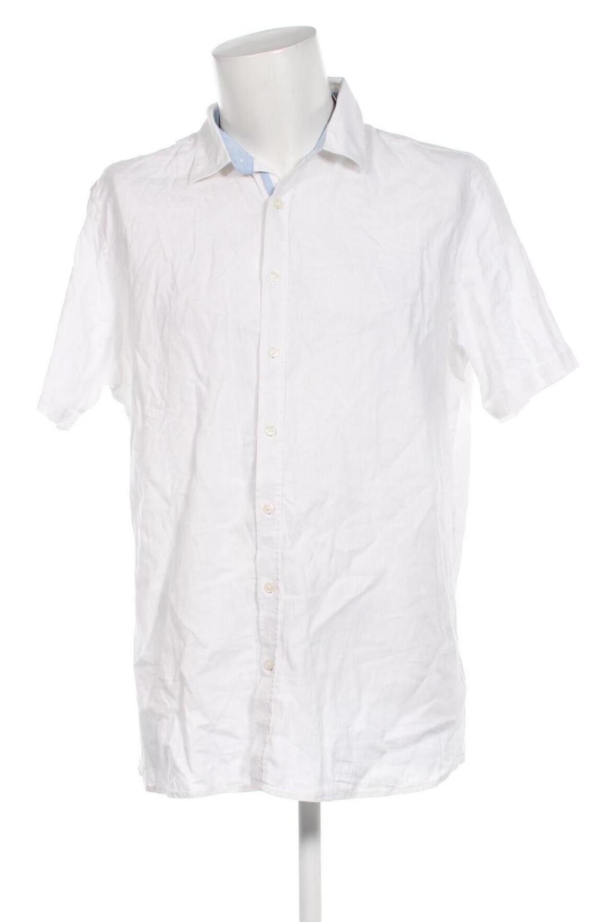 Ανδρικό πουκάμισο Livergy, Μέγεθος XL, Χρώμα Λευκό, Τιμή 13,09 €