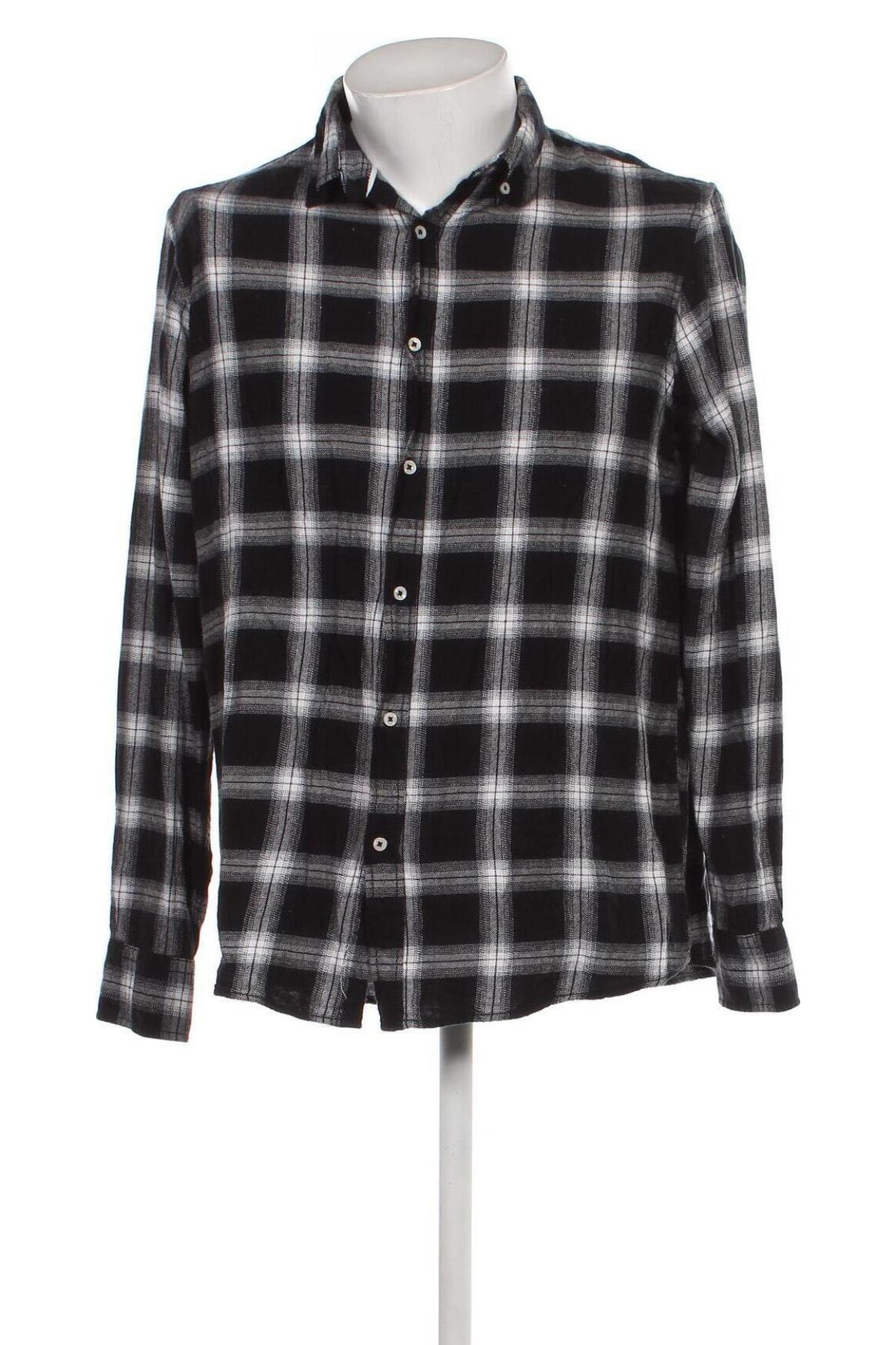 Ανδρικό πουκάμισο Livergy, Μέγεθος L, Χρώμα Μαύρο, Τιμή 2,67 €