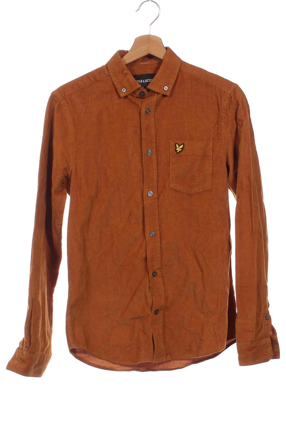Pánská košile  Lyle & Scott, Velikost XS, Barva Žlutá, Cena  180,00 Kč