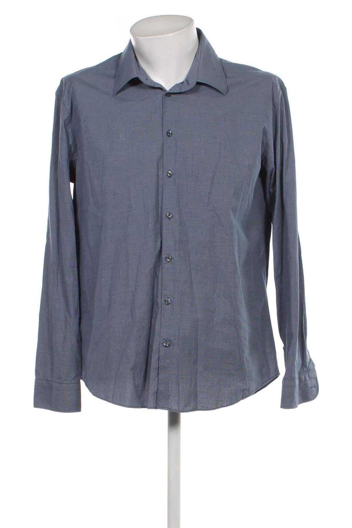 Ανδρικό πουκάμισο Montego, Μέγεθος XL, Χρώμα Μπλέ, Τιμή 12,38 €