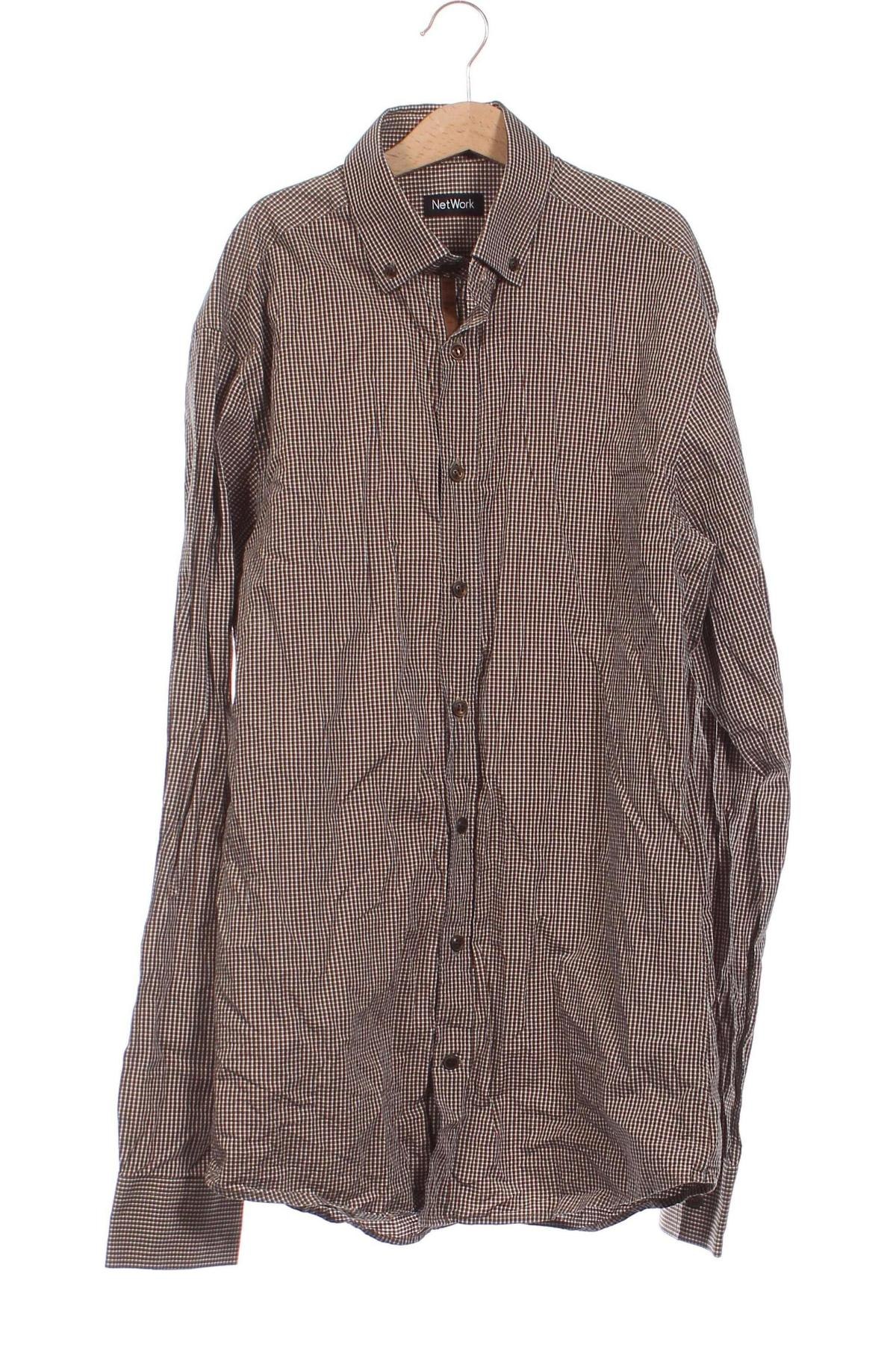 Ανδρικό πουκάμισο Network, Μέγεθος M, Χρώμα Πολύχρωμο, Τιμή 2,70 €