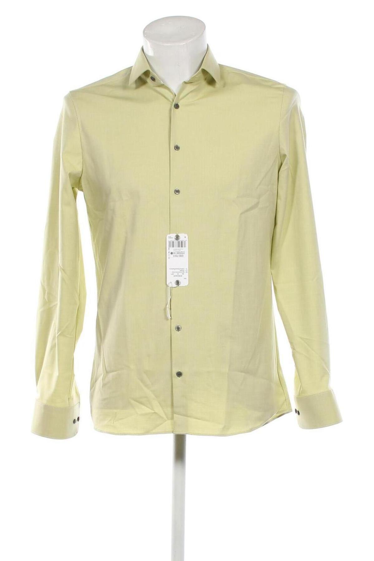 Ανδρικό πουκάμισο Olymp, Μέγεθος M, Χρώμα Πράσινο, Τιμή 20,51 €