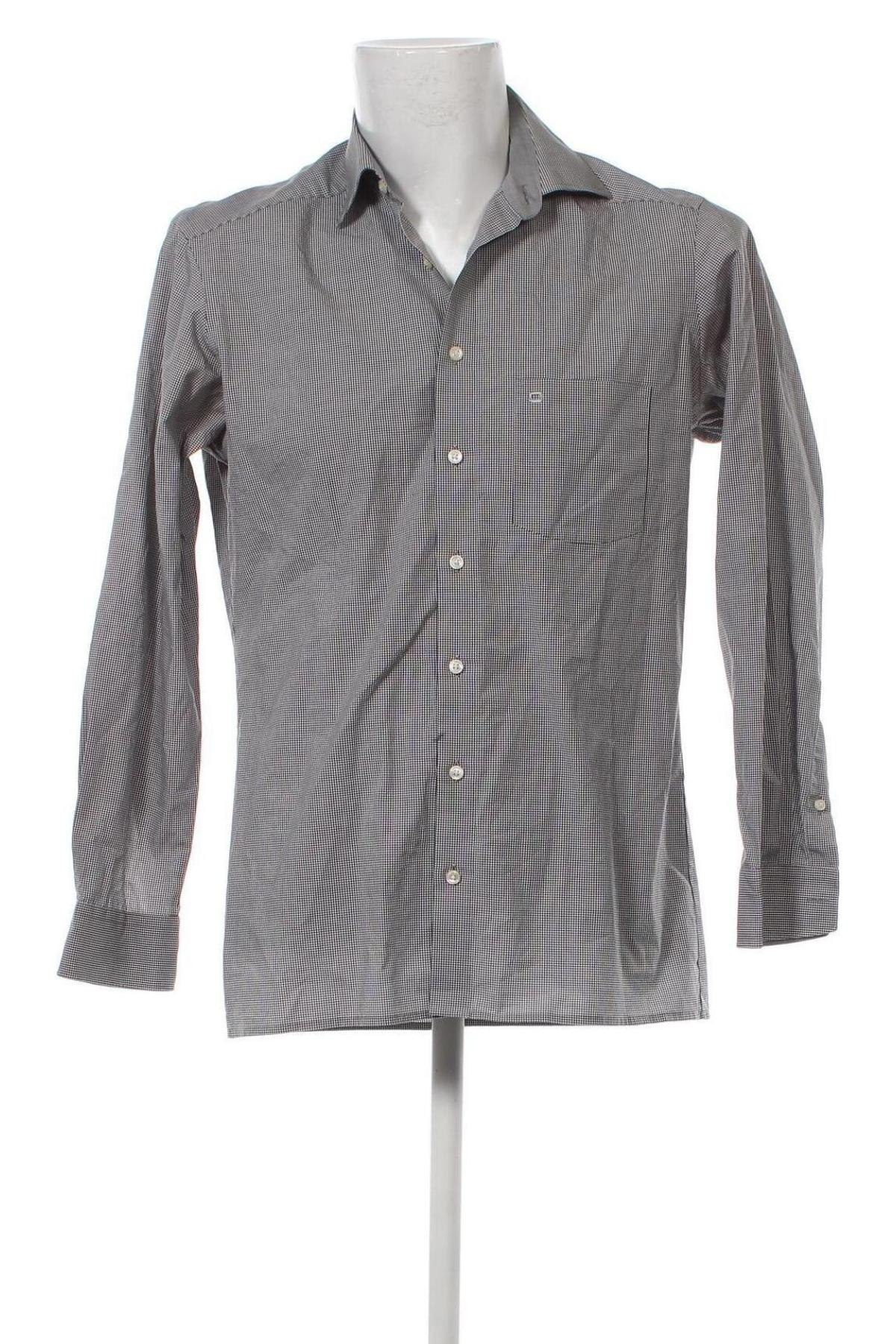 Herrenhemd Olymp, Größe M, Farbe Grau, Preis 27,14 €