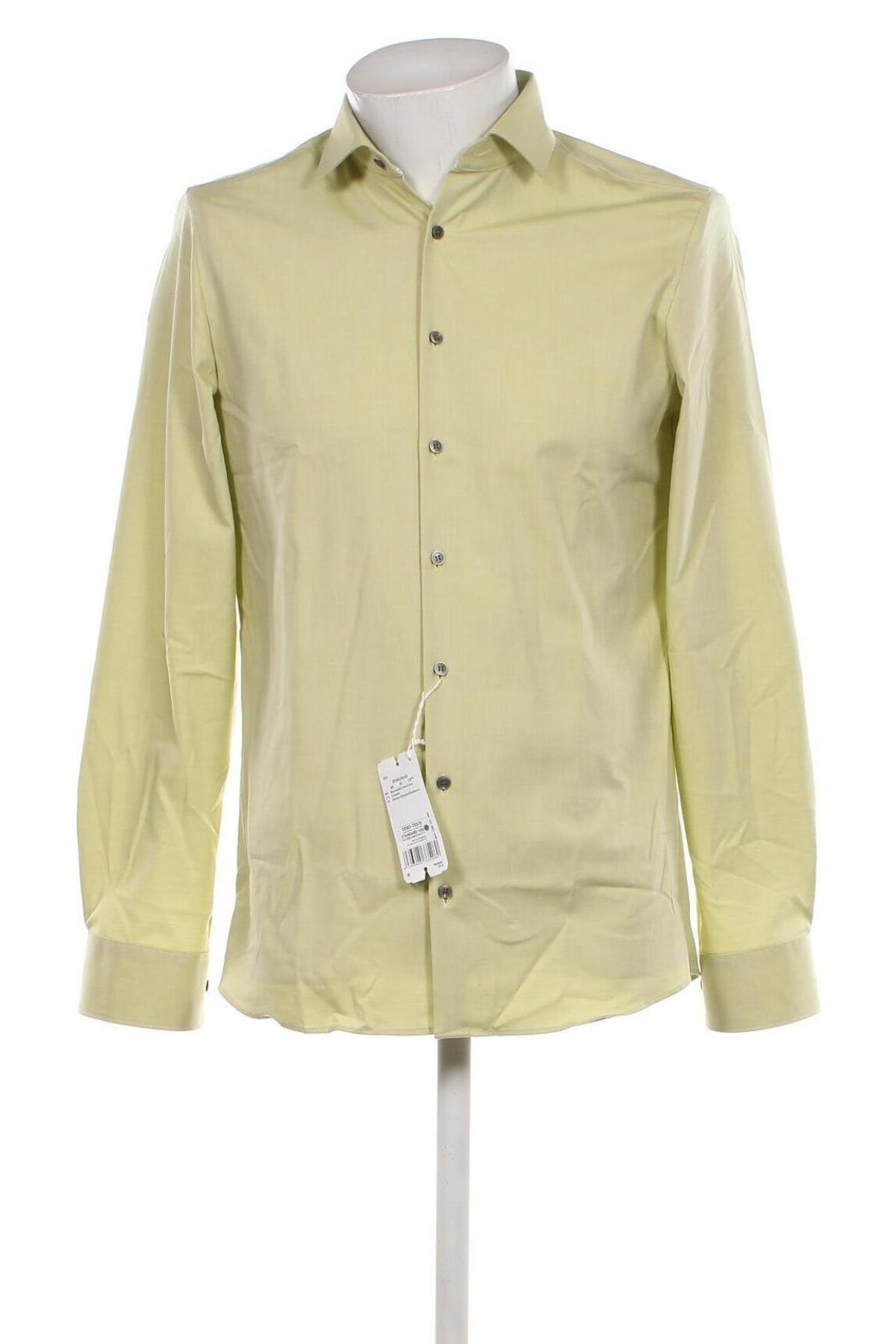 Мъжка риза Olymp, Размер M, Цвят Жълт, Цена 39,78 лв.