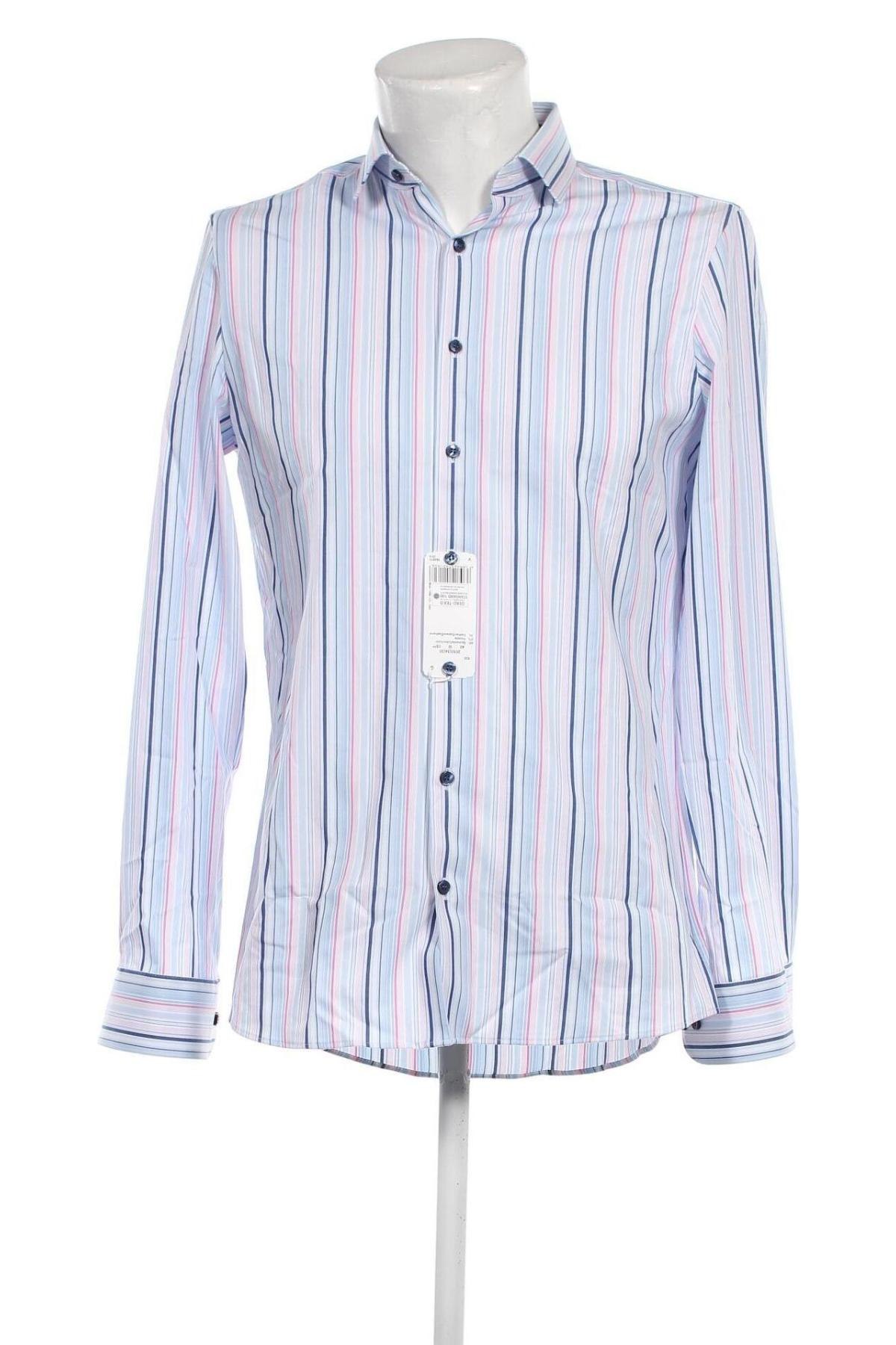 Ανδρικό πουκάμισο Olymp, Μέγεθος M, Χρώμα Πολύχρωμο, Τιμή 9,05 €