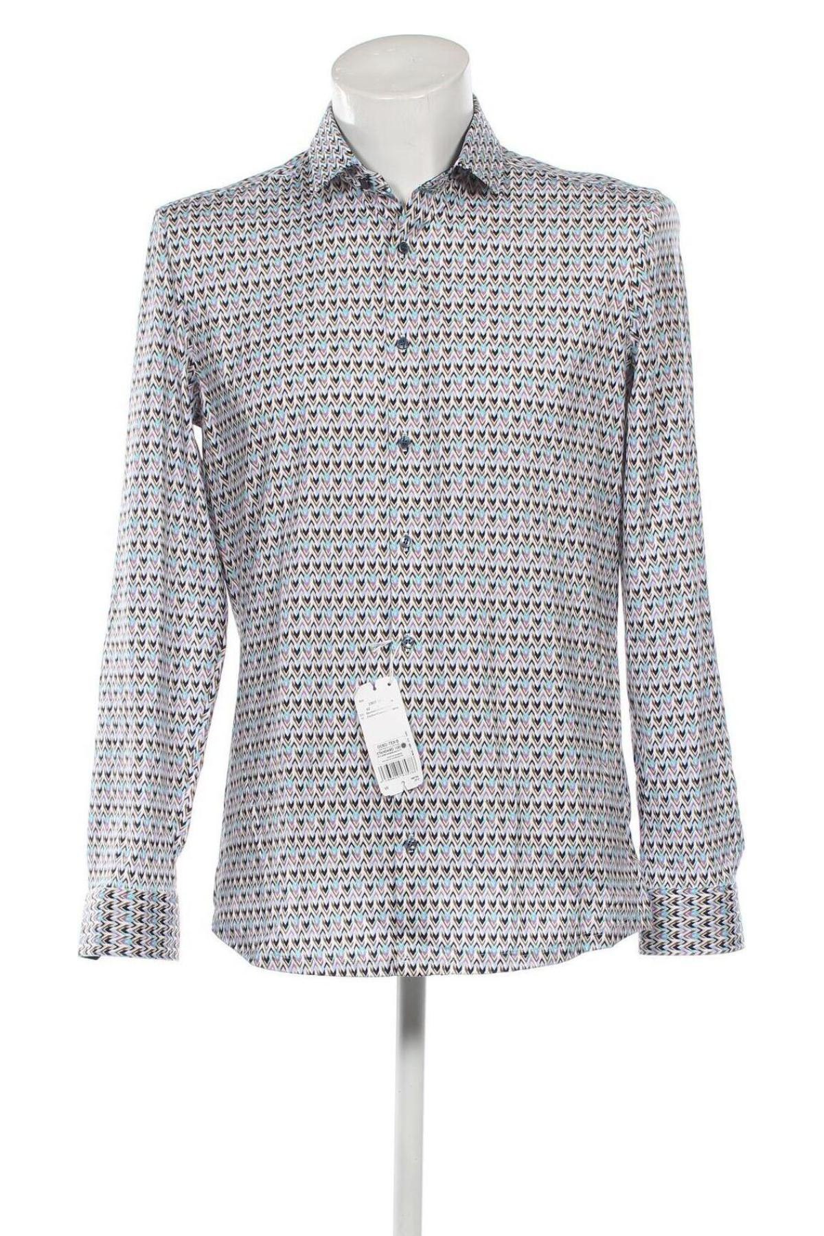 Ανδρικό πουκάμισο Olymp, Μέγεθος L, Χρώμα Πολύχρωμο, Τιμή 20,51 €