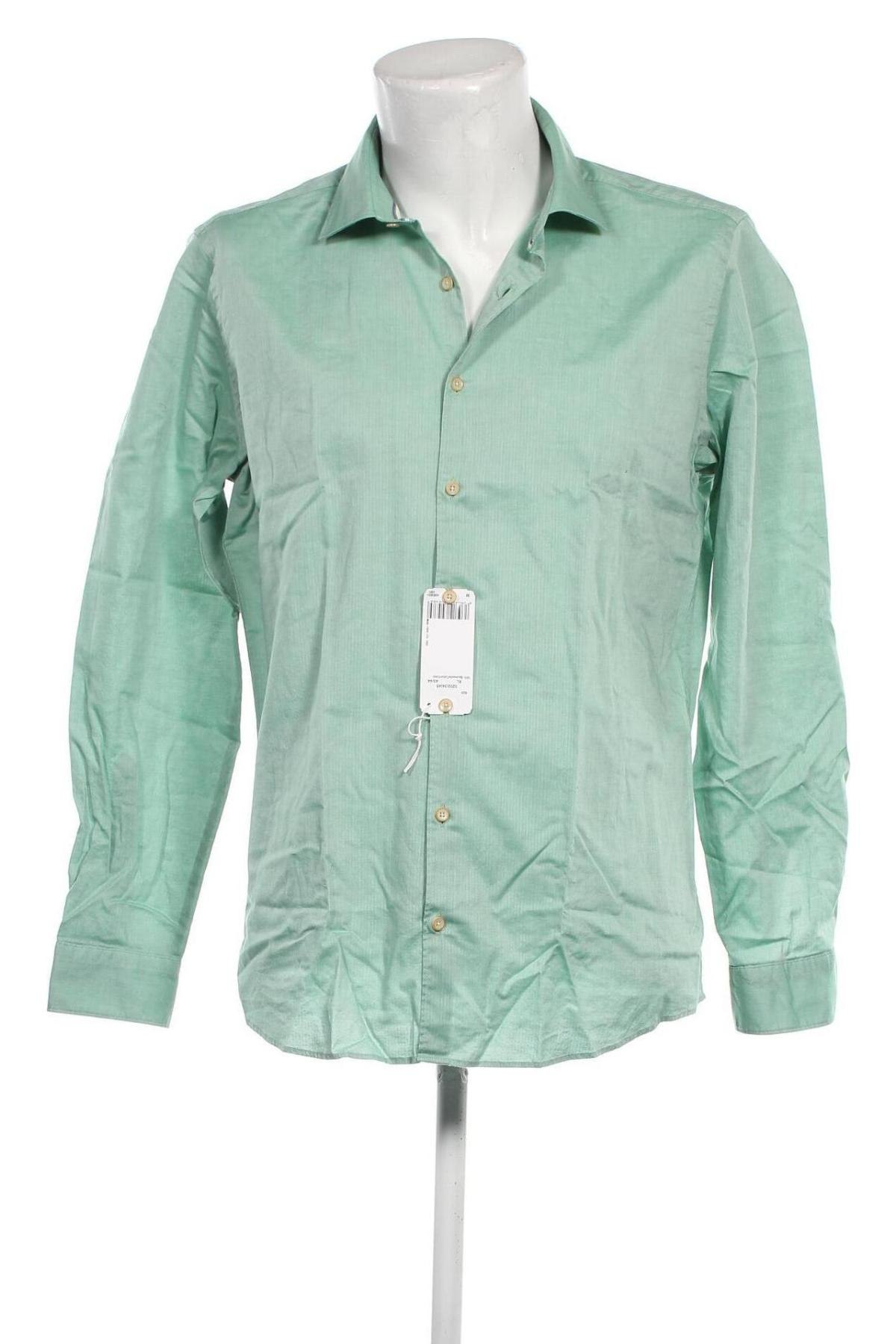 Herrenhemd Olymp, Größe XL, Farbe Grün, Preis 31,96 €