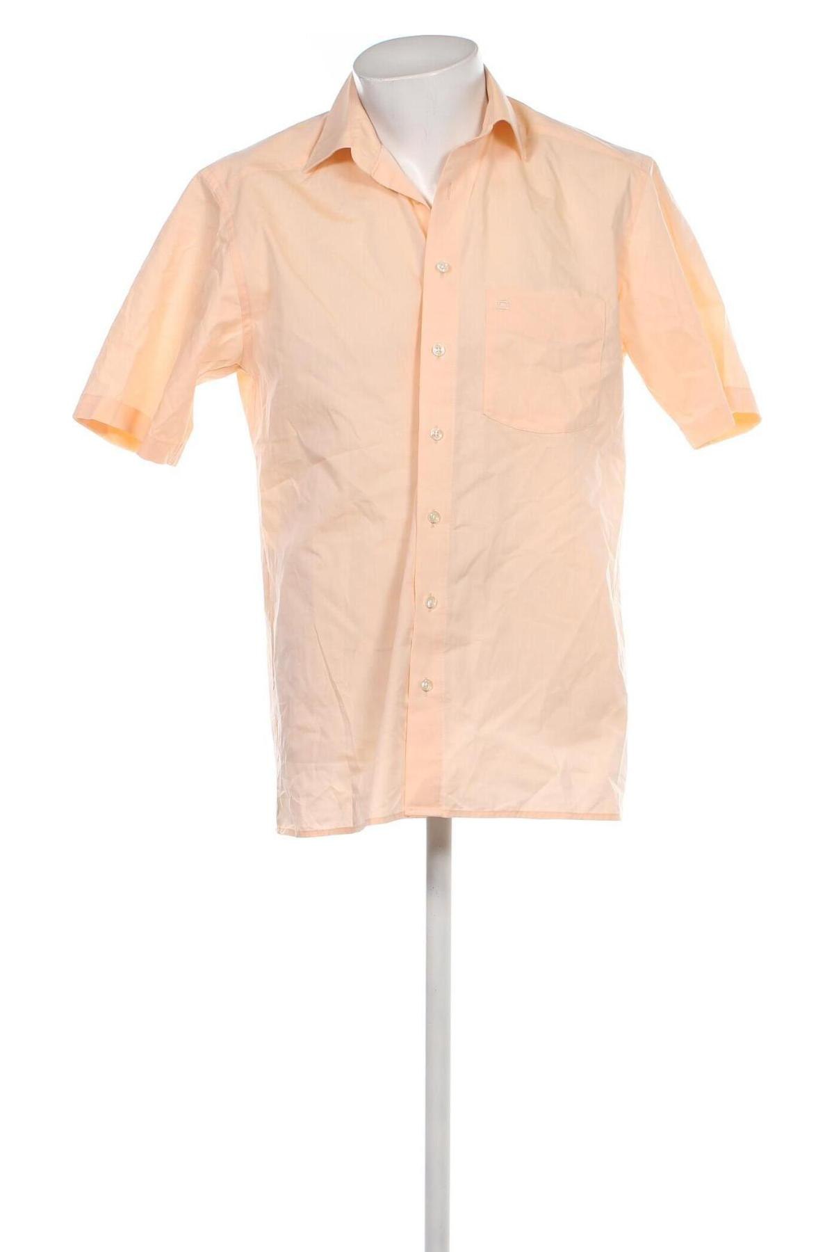 Herrenhemd Olymp, Größe M, Farbe Beige, Preis 9,46 €
