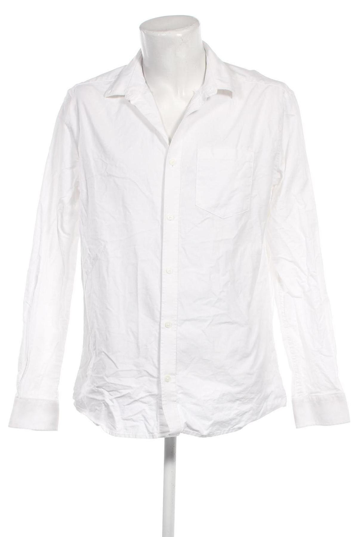Herrenhemd Only & Sons, Größe XL, Farbe Weiß, Preis 12,80 €