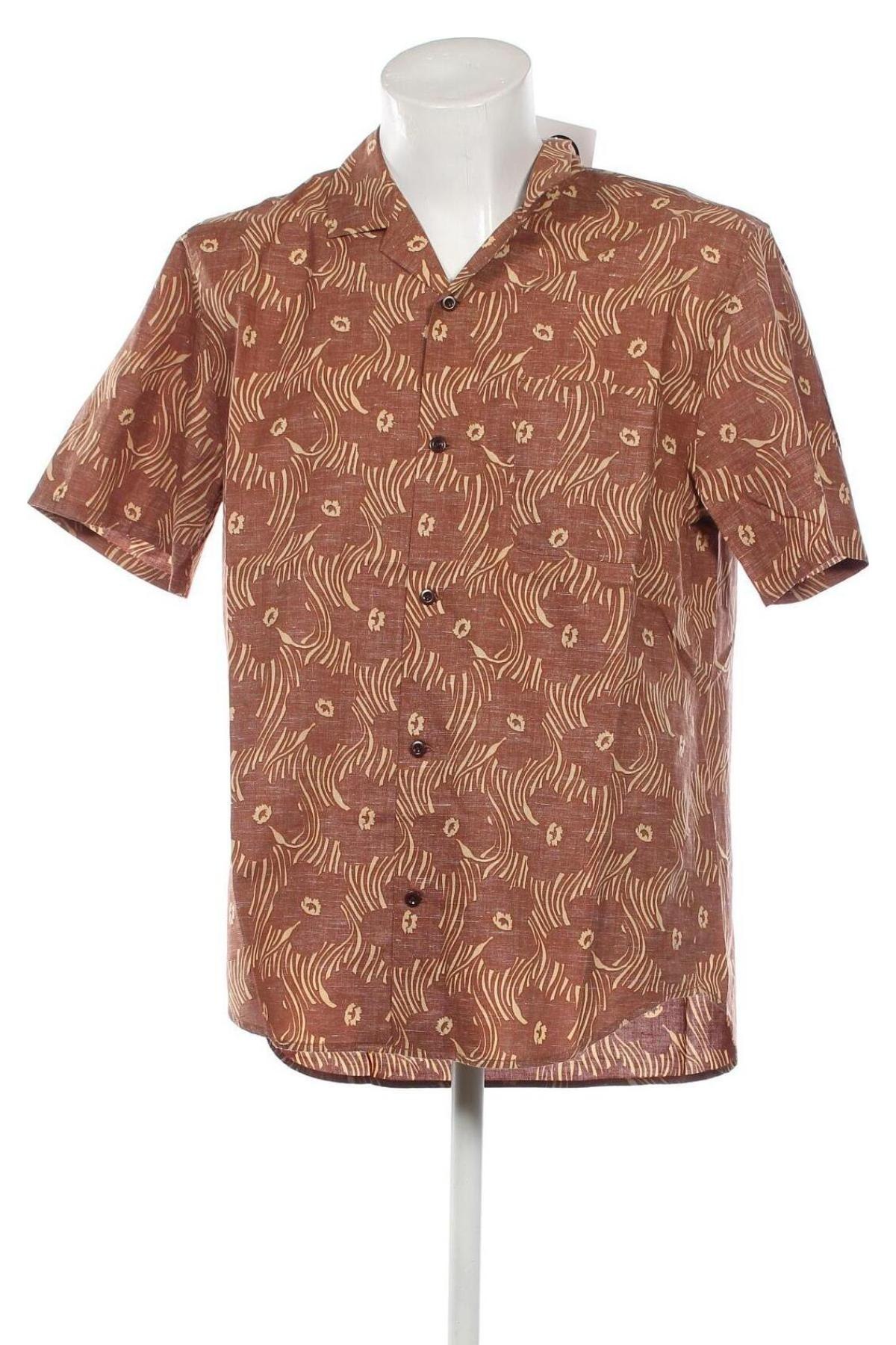 Ανδρικό πουκάμισο Outerknown, Μέγεθος XL, Χρώμα Καφέ, Τιμή 70,10 €