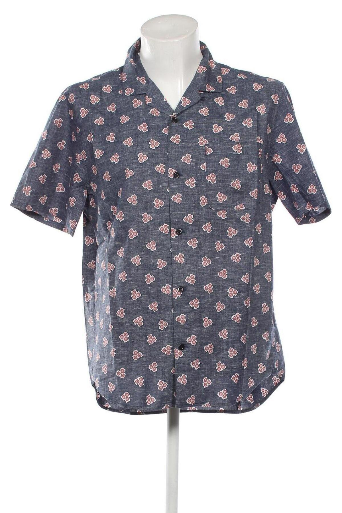 Мъжка риза Outerknown, Размер XL, Цвят Син, Цена 115,60 лв.