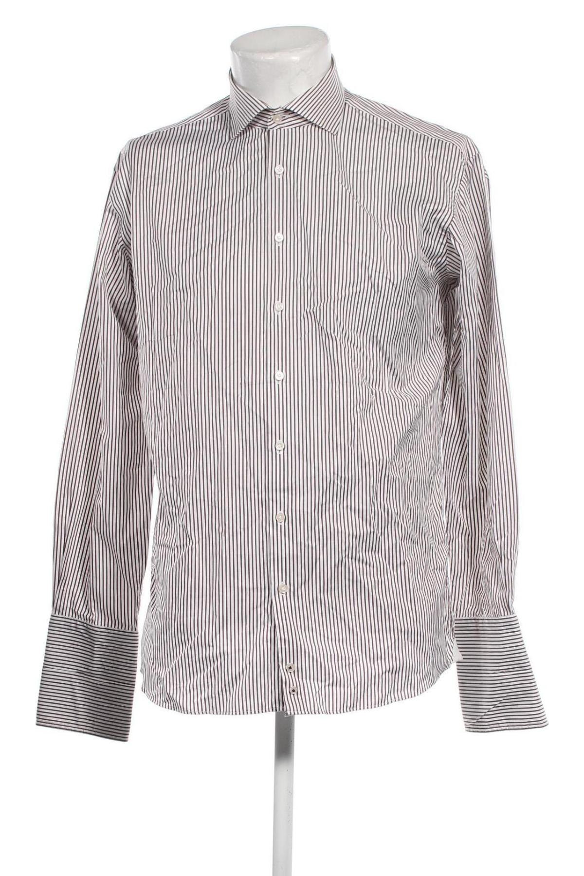 Ανδρικό πουκάμισο Paul Rosen, Μέγεθος L, Χρώμα Λευκό, Τιμή 21,95 €