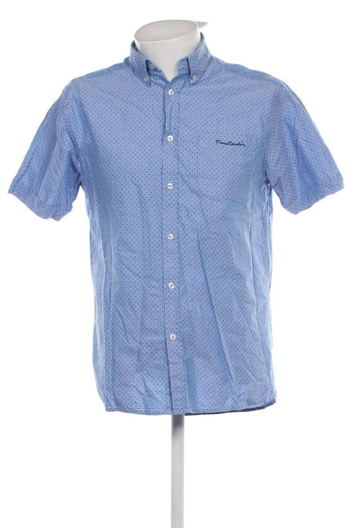 Мъжка риза Pierre Cardin, Размер M, Цвят Син, Цена 33,93 лв.