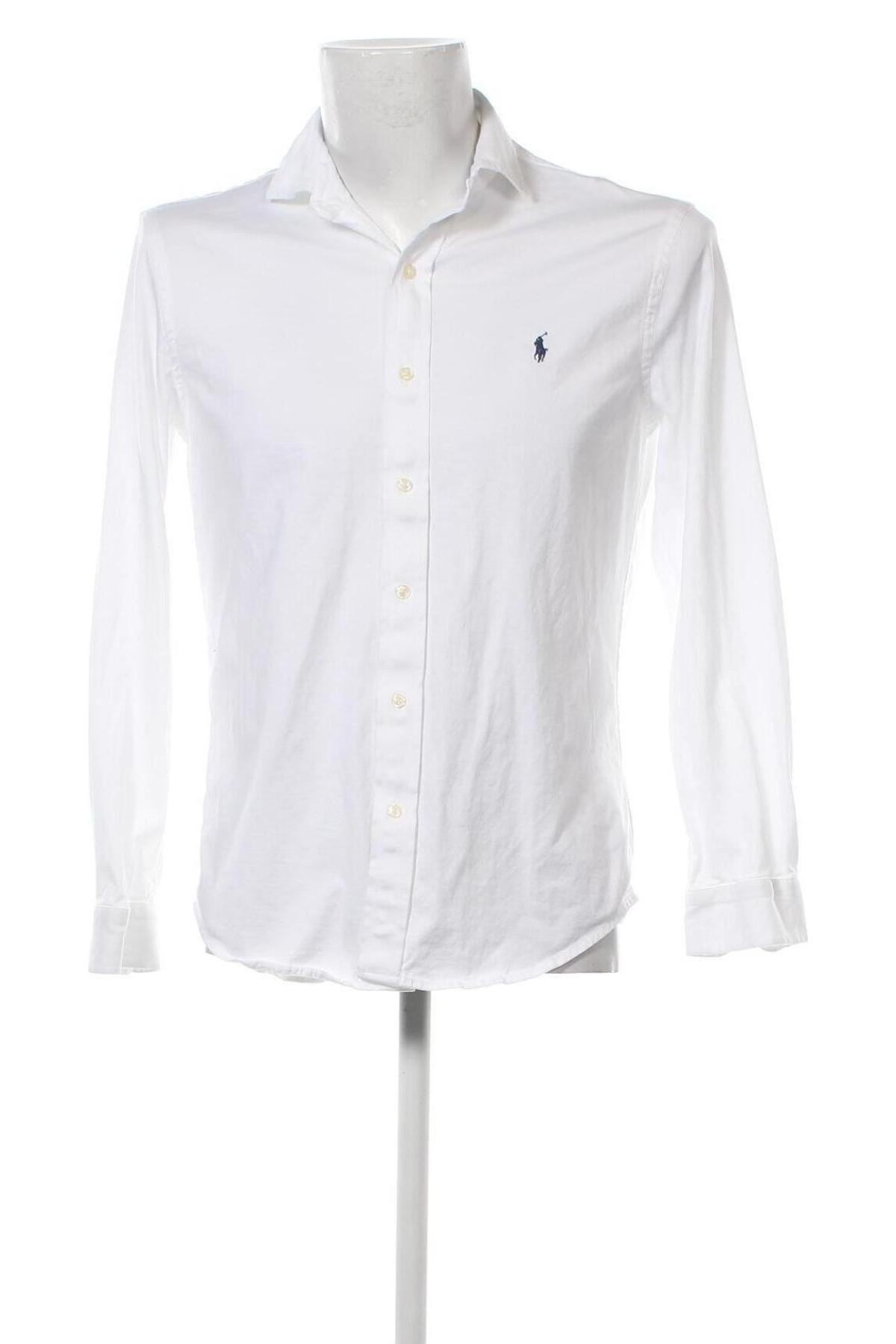 Ανδρικό πουκάμισο Polo By Ralph Lauren, Μέγεθος M, Χρώμα Λευκό, Τιμή 105,67 €