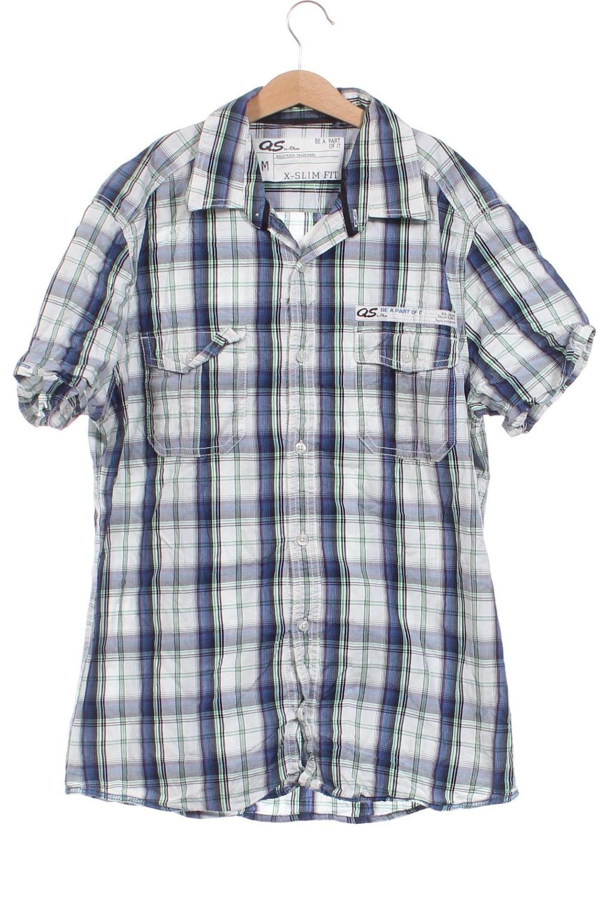 Ανδρικό πουκάμισο Q/S by S.Oliver, Μέγεθος M, Χρώμα Πολύχρωμο, Τιμή 14,85 €