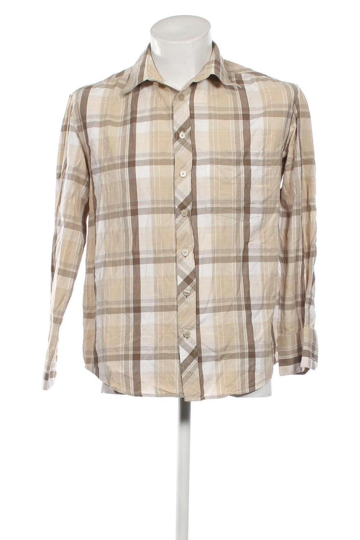 Ανδρικό πουκάμισο S.Oliver, Μέγεθος M, Χρώμα Πολύχρωμο, Τιμή 2,23 €
