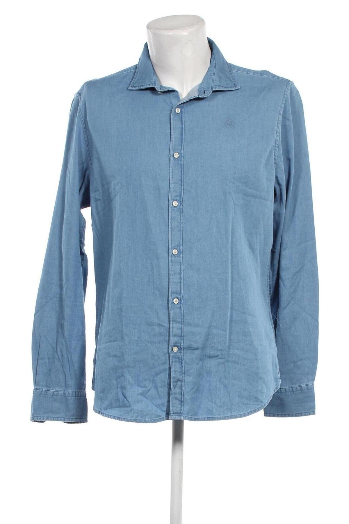 Pánska košeľa  Scalpers, Veľkosť XL, Farba Modrá, Cena  42,82 €