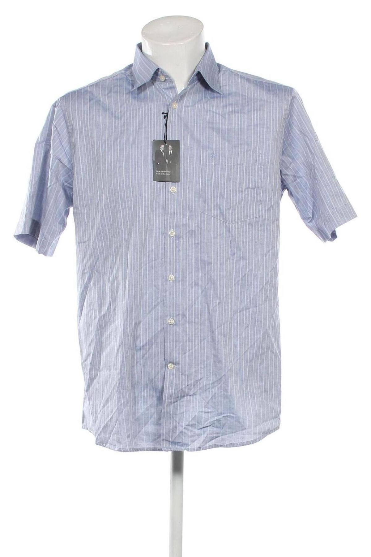Ανδρικό πουκάμισο Seidensticker, Μέγεθος L, Χρώμα Μπλέ, Τιμή 17,82 €