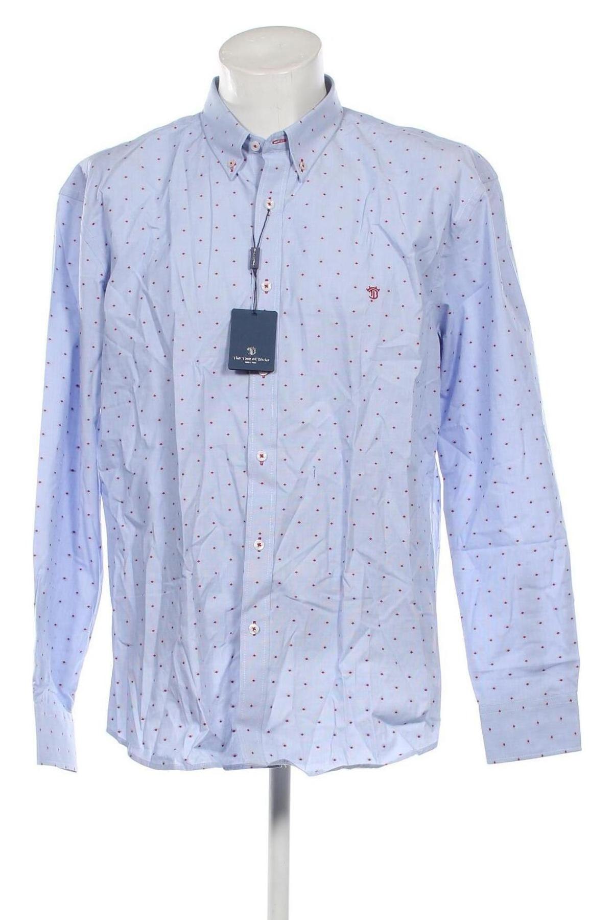 Ανδρικό πουκάμισο The Time of Bocha, Μέγεθος L, Χρώμα Μπλέ, Τιμή 20,04 €