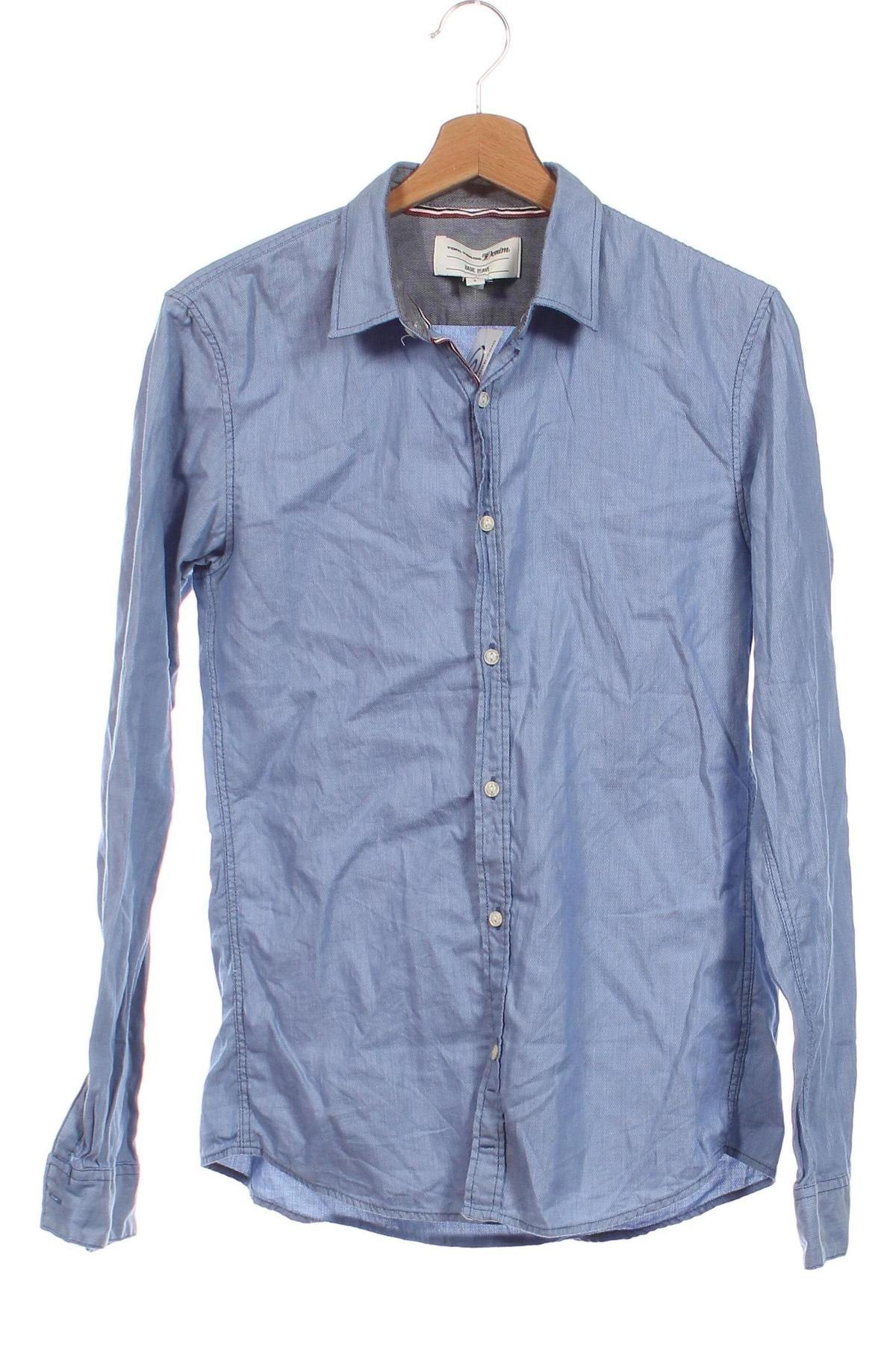 Ανδρικό πουκάμισο Tom Tailor, Μέγεθος S, Χρώμα Μπλέ, Τιμή 4,46 €