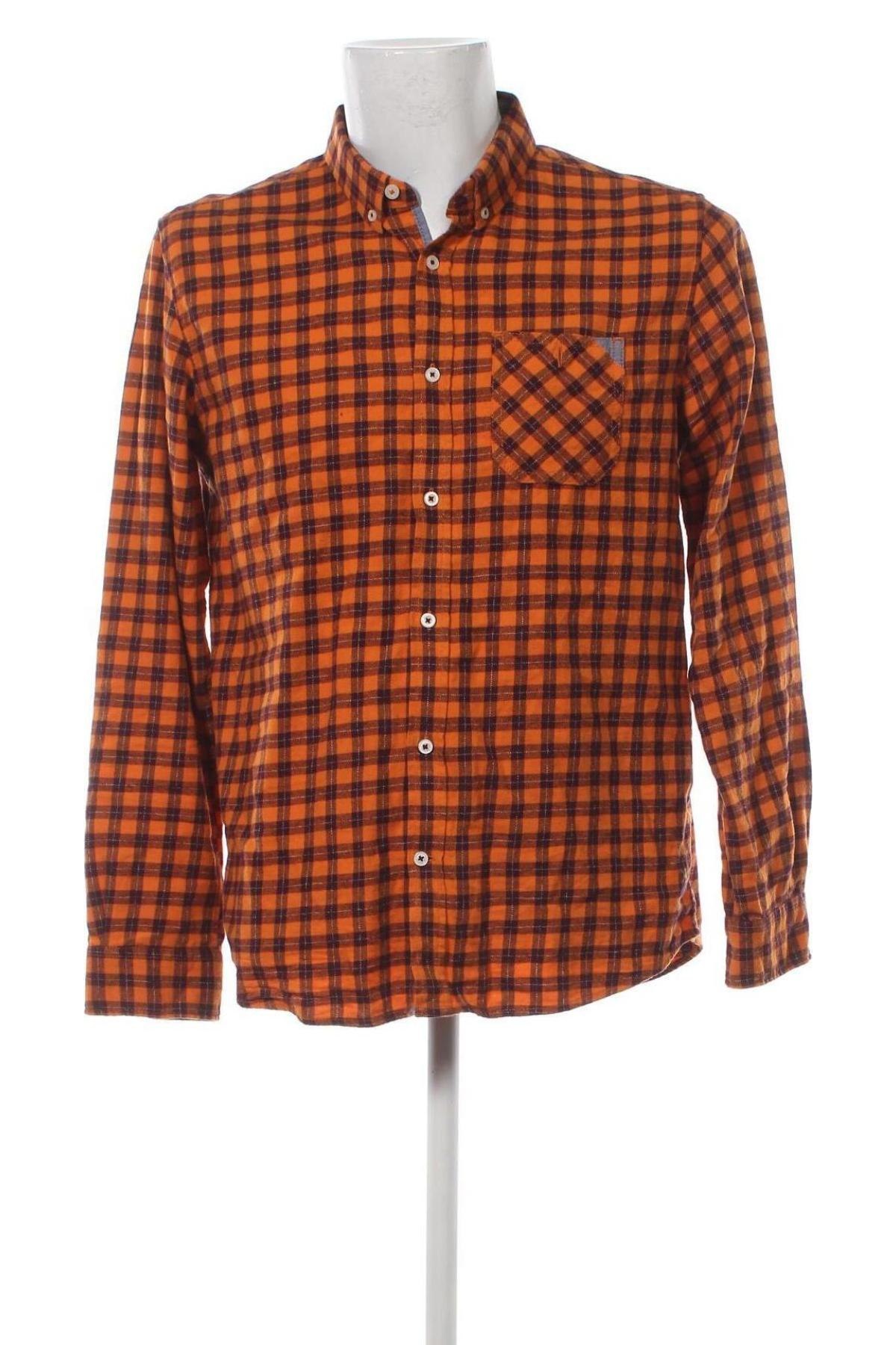 Мъжка риза Tom Tailor, Размер L, Цвят Многоцветен, Цена 11,04 лв.