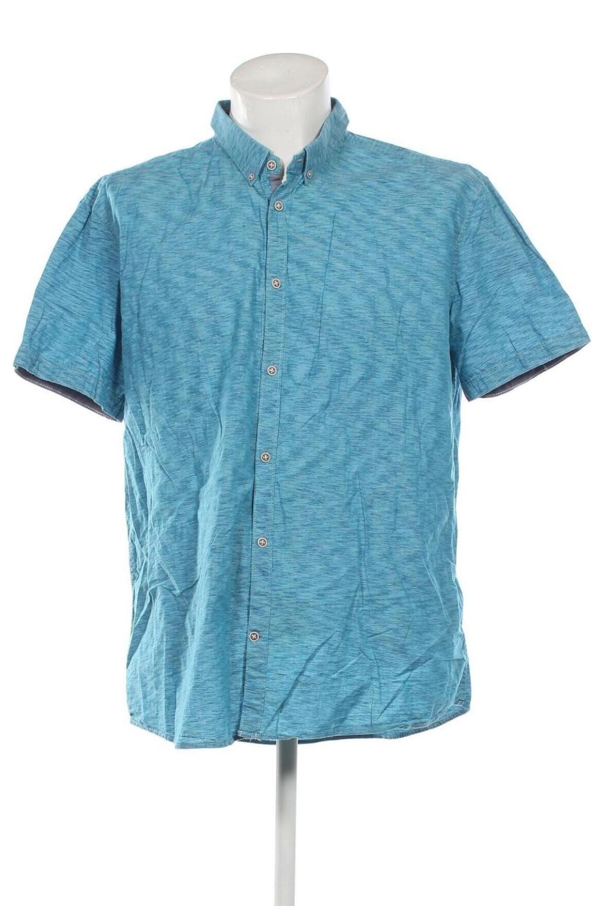 Herrenhemd Tom Tailor, Größe 3XL, Farbe Blau, Preis 16,70 €