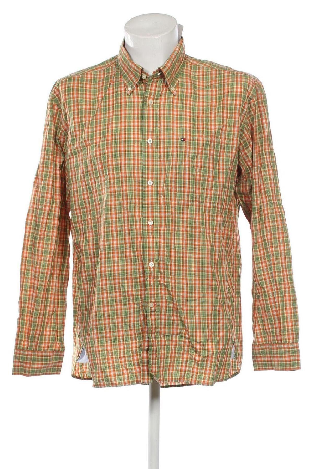 Мъжка риза Tommy Hilfiger, Размер XL, Цвят Многоцветен, Цена 54,00 лв.