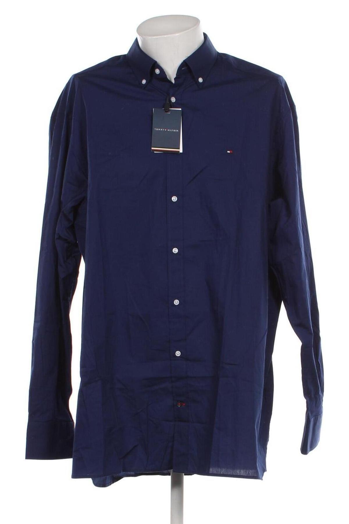 Ανδρικό πουκάμισο Tommy Hilfiger, Μέγεθος 3XL, Χρώμα Μπλέ, Τιμή 75,00 €