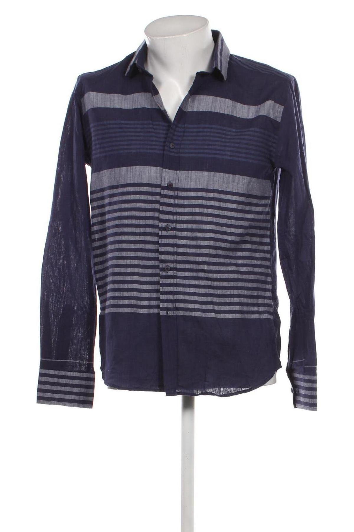 Ανδρικό πουκάμισο Wessi, Μέγεθος L, Χρώμα Μπλέ, Τιμή 14,84 €
