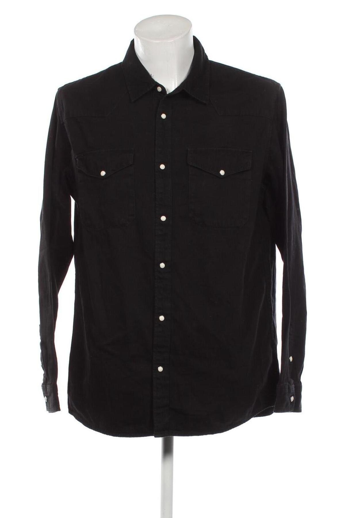 Herrenhemd Zara, Größe XL, Farbe Schwarz, Preis € 18,23