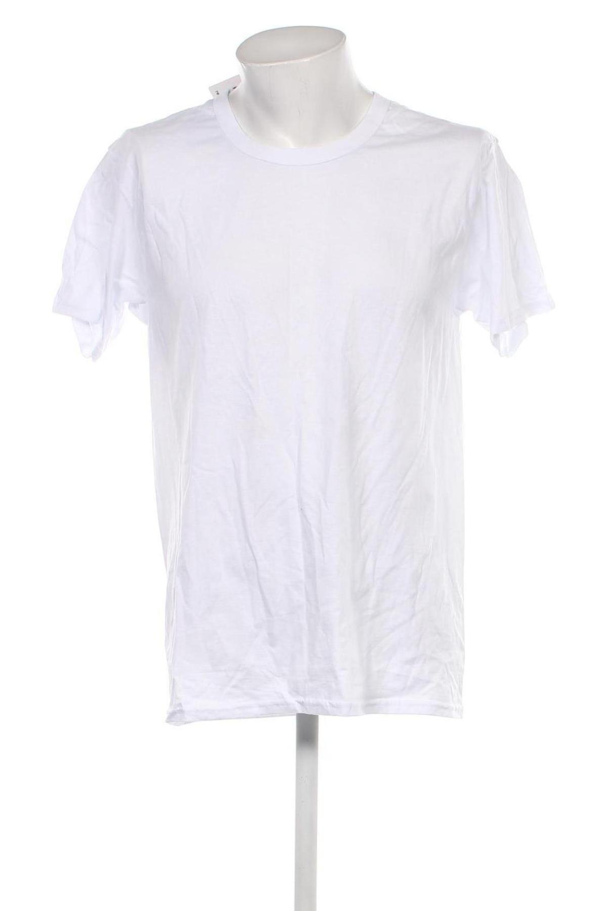 Męski T-shirt, Rozmiar L, Kolor Biały, Cena 41,58 zł