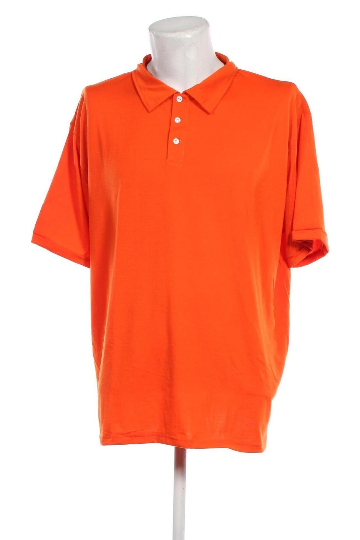 Мъжка тениска, Размер 5XL, Цвят Оранжев, Цена 13,00 лв.
