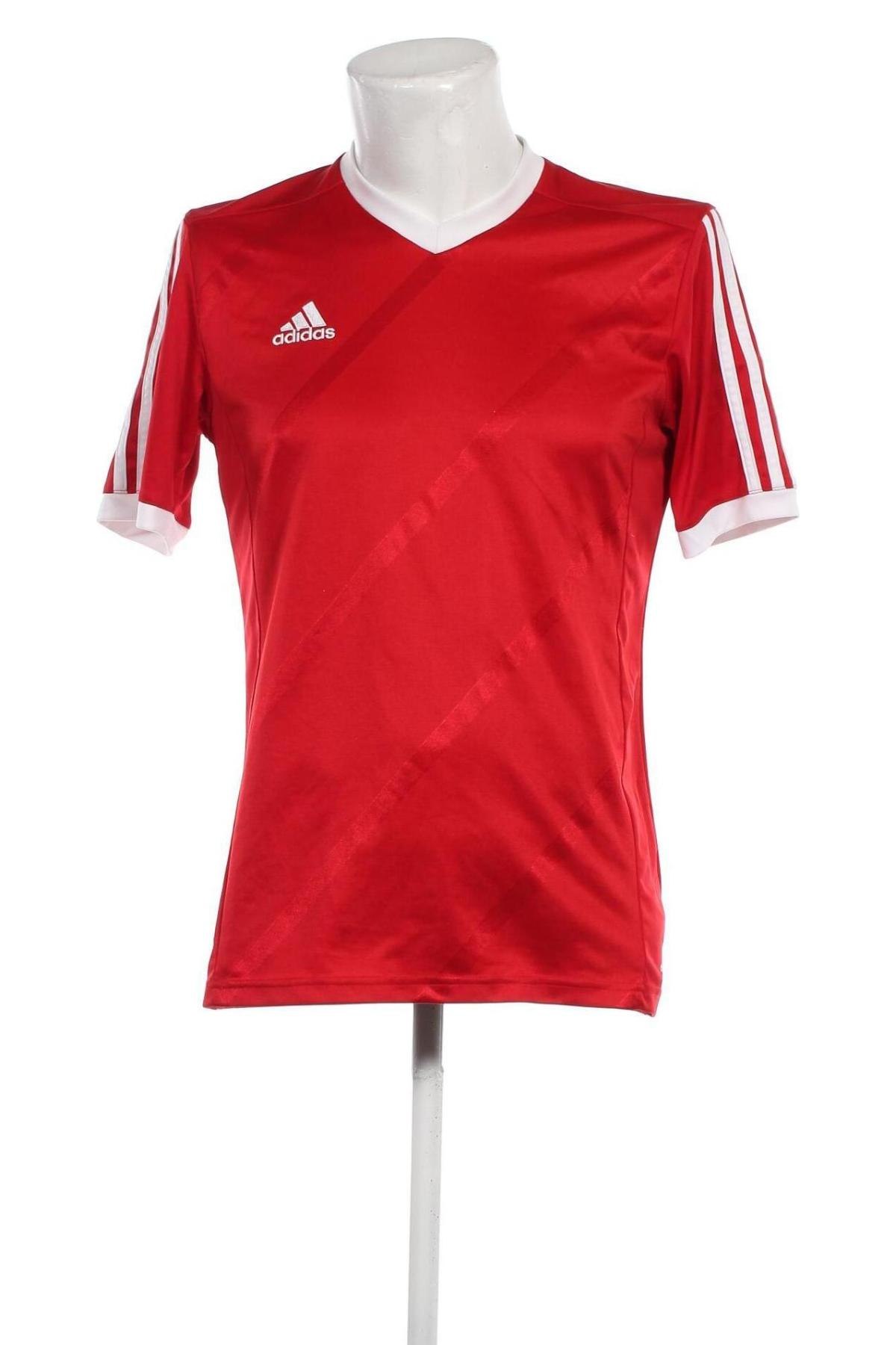 Мъжка тениска Adidas, Размер M, Цвят Червен, Цена 20,00 лв.