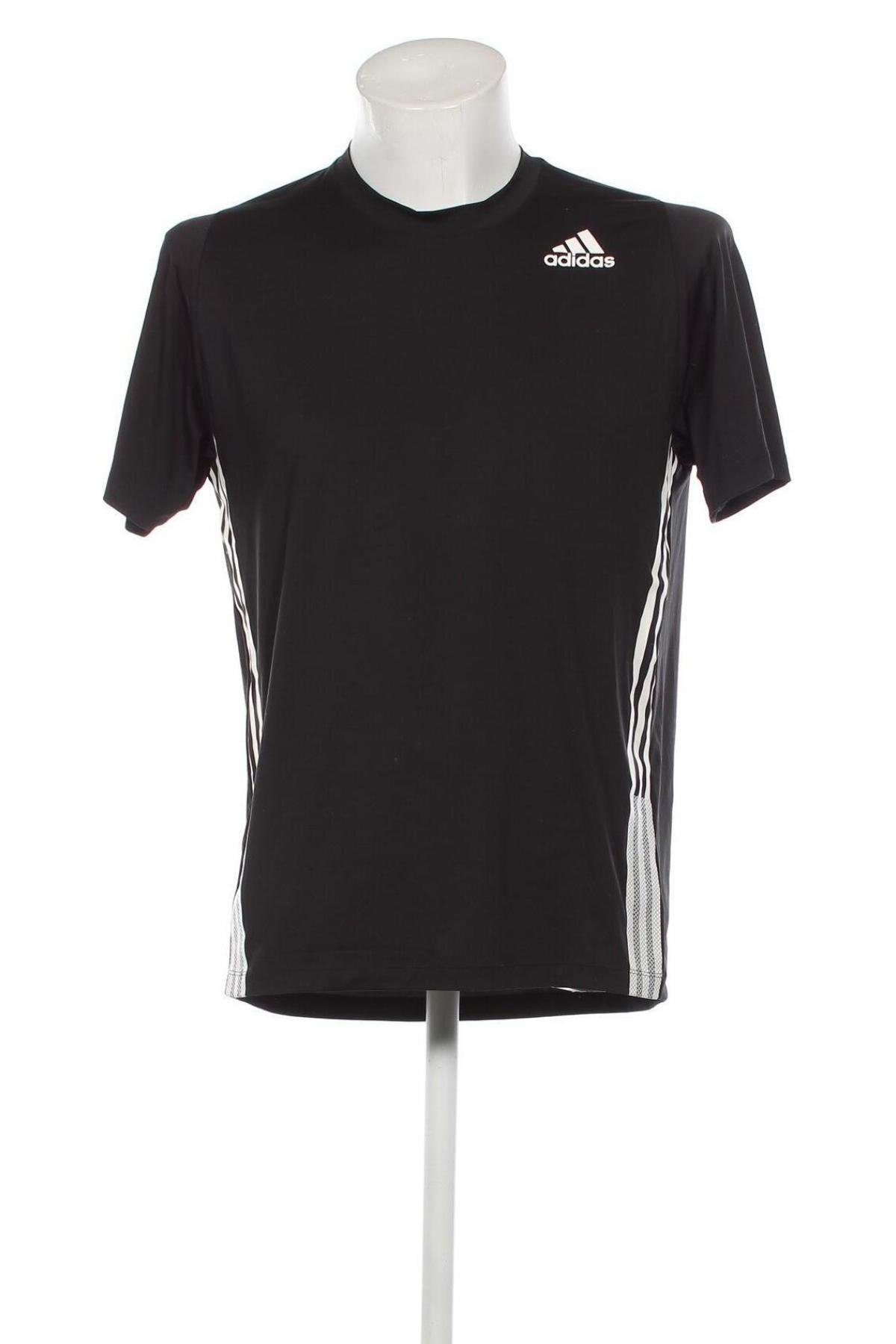 Ανδρικό t-shirt Adidas, Μέγεθος M, Χρώμα Μαύρο, Τιμή 12,37 €