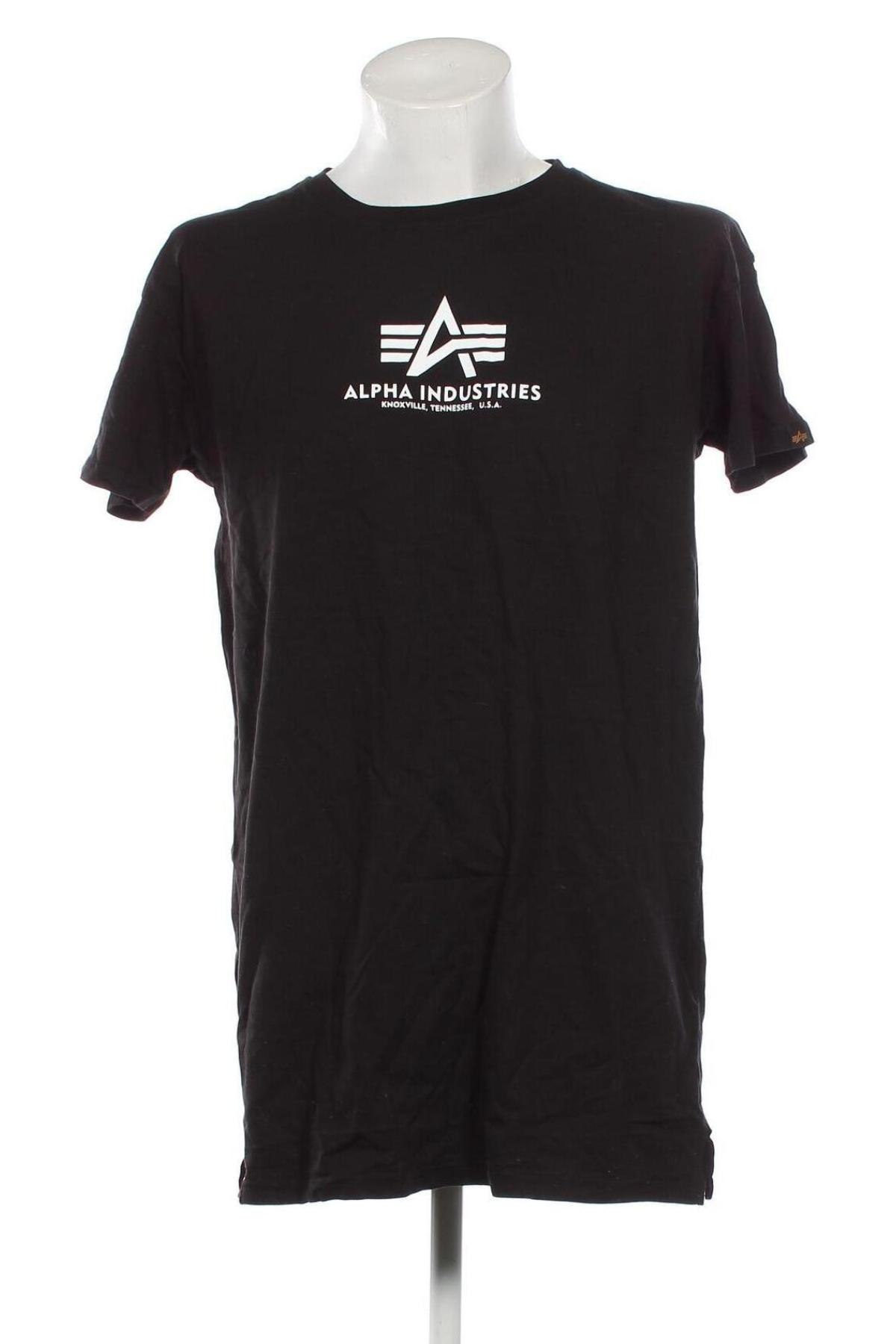 Pánské tričko  Alpha Industries, Velikost L, Barva Černá, Cena  287,00 Kč