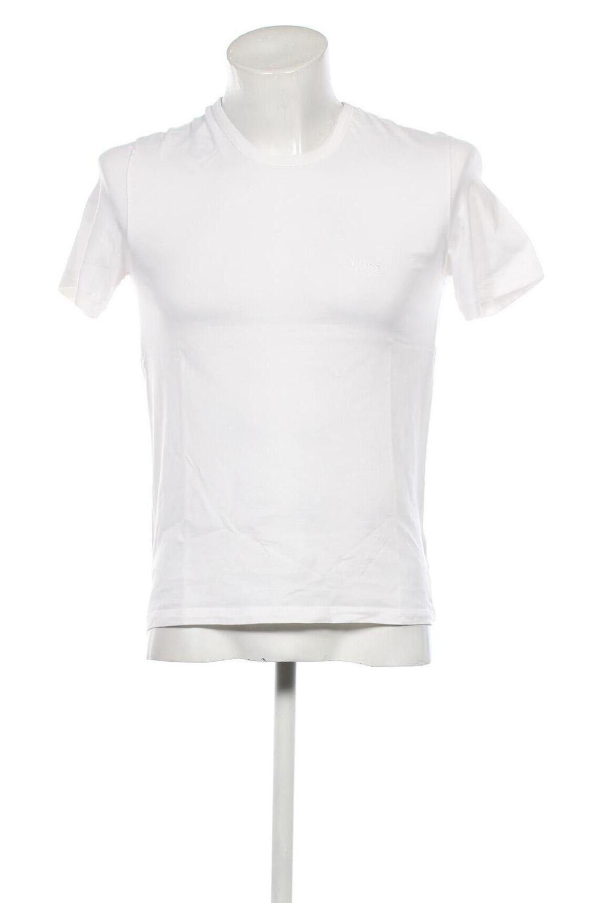 Мъжка тениска BOSS, Размер M, Цвят Бял, Цена 44,00 лв.