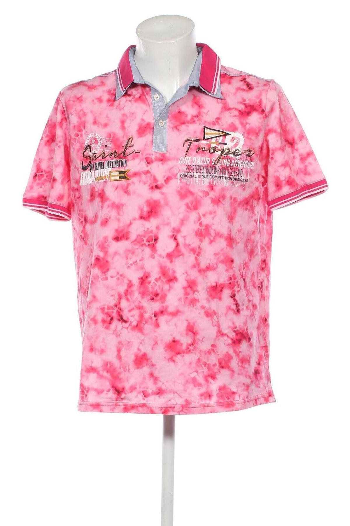 Herren T-Shirt Babista, Größe L, Farbe Rosa, Preis € 9,05