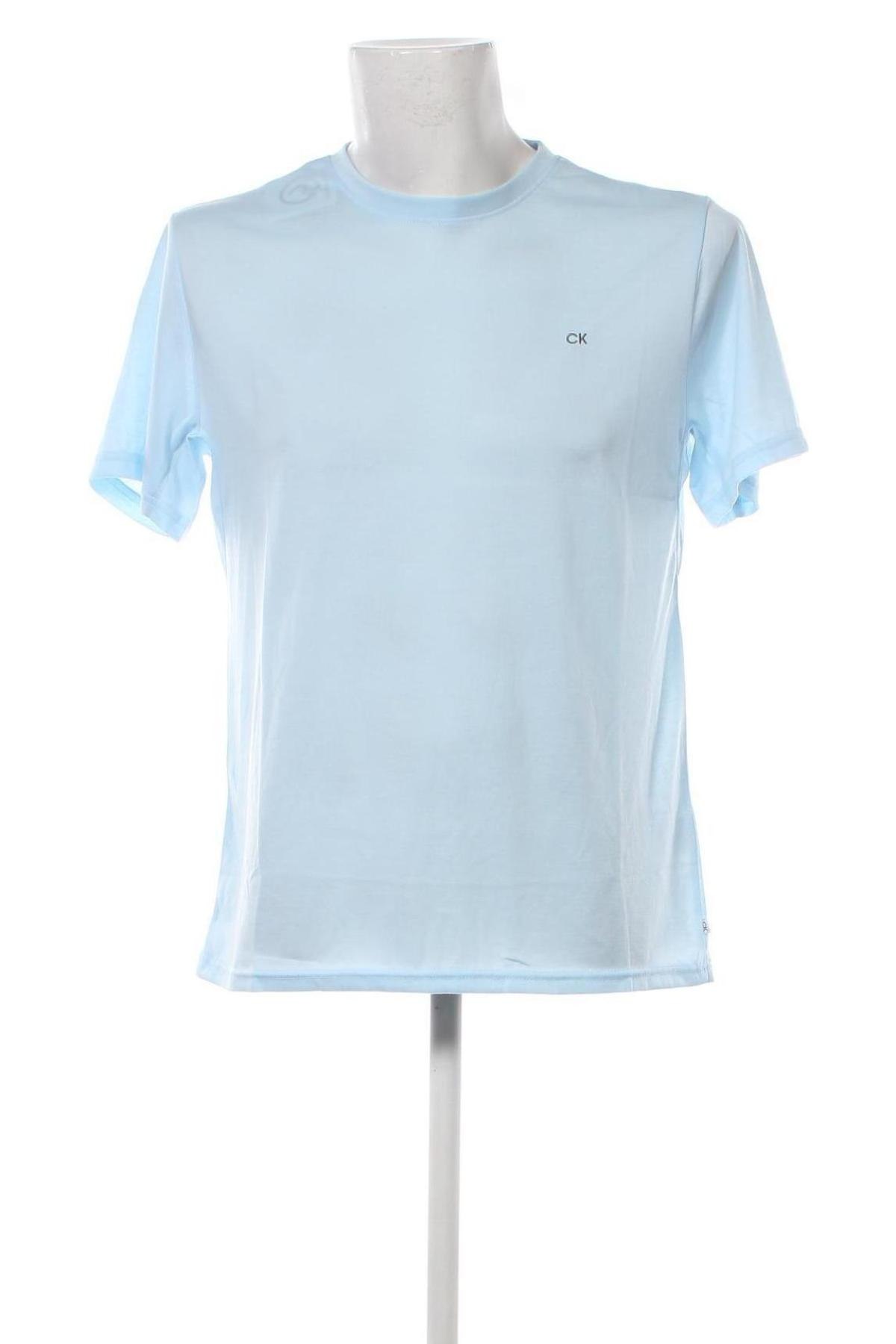 Herren T-Shirt Calvin Klein, Größe L, Farbe Blau, Preis 32,47 €