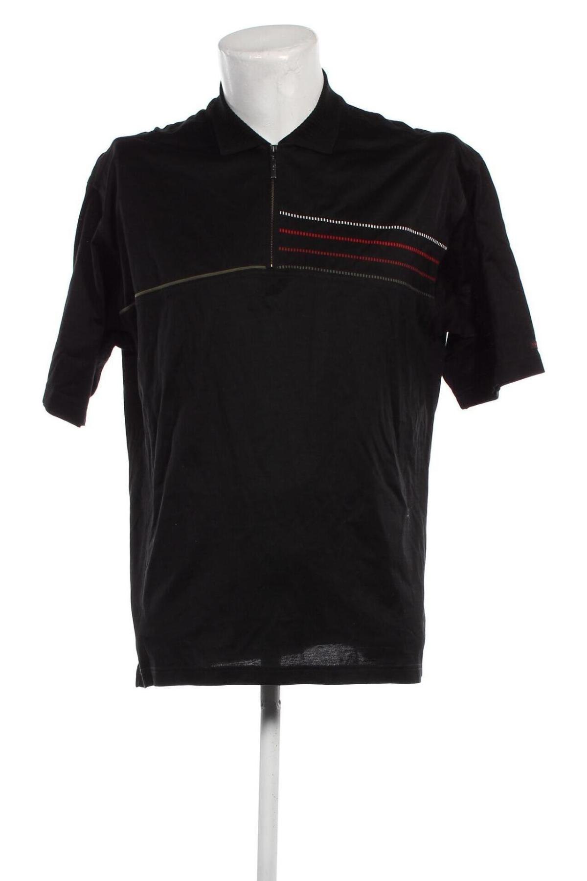 Мъжка тениска Carlo Colucci, Размер M, Цвят Черен, Цена 18,00 лв.