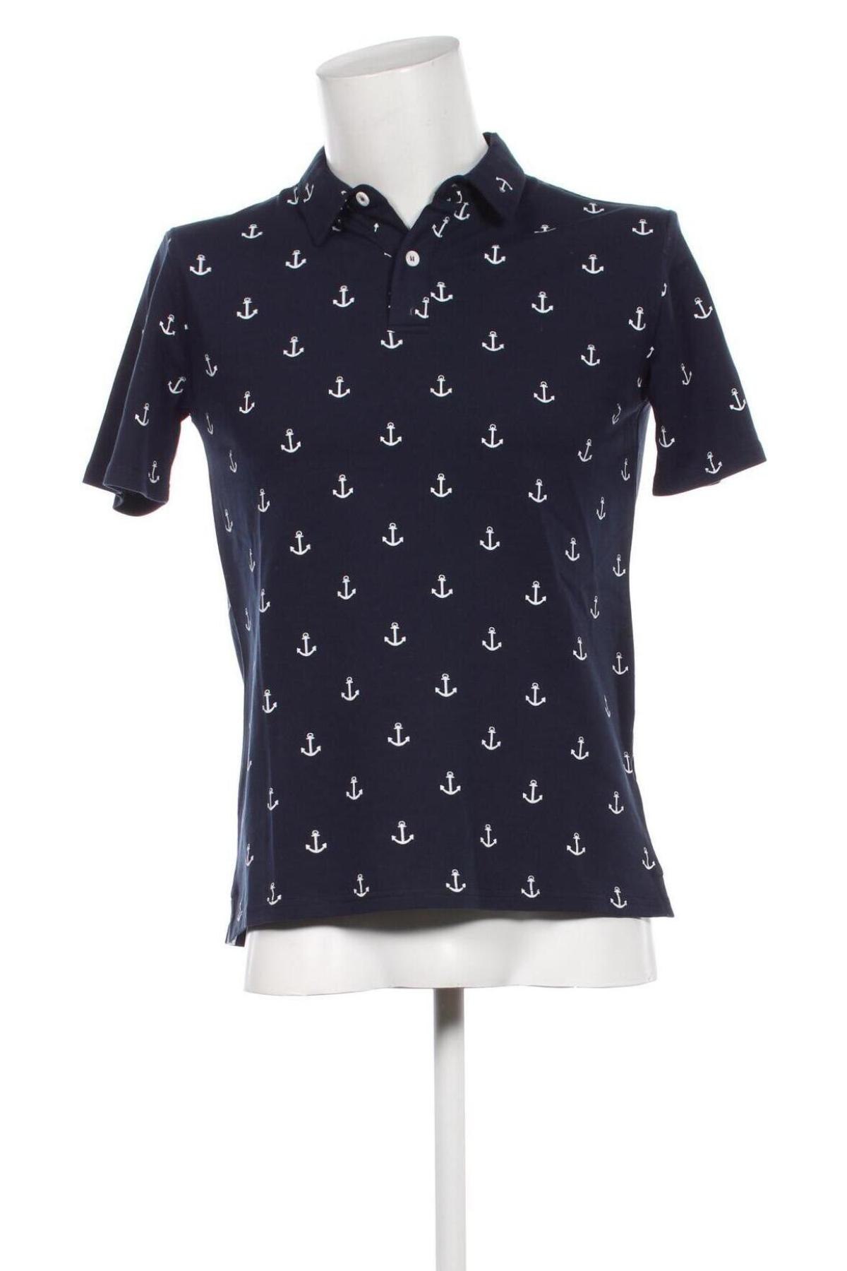 Herren T-Shirt Cashmere Company, Größe M, Farbe Blau, Preis 28,74 €