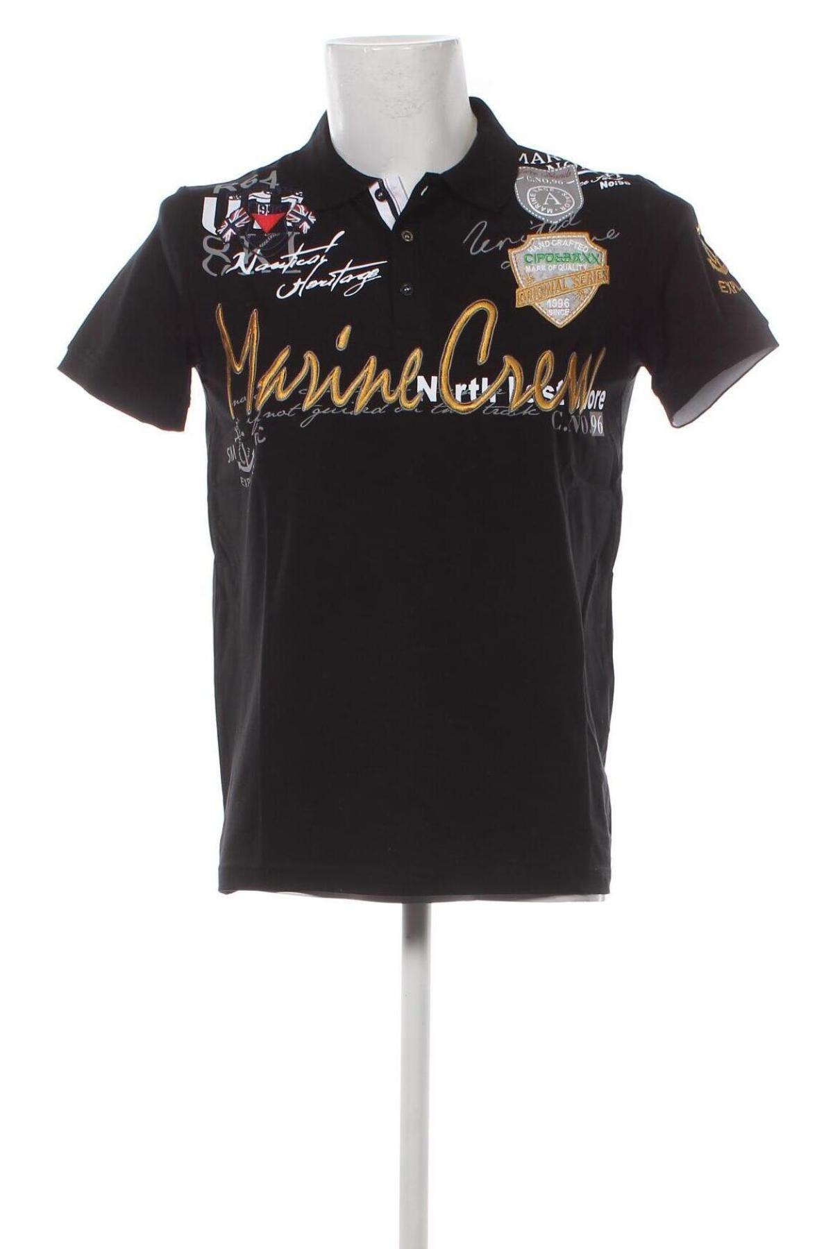 Ανδρικό t-shirt Cipo & Baxx, Μέγεθος M, Χρώμα Μαύρο, Τιμή 14,47 €