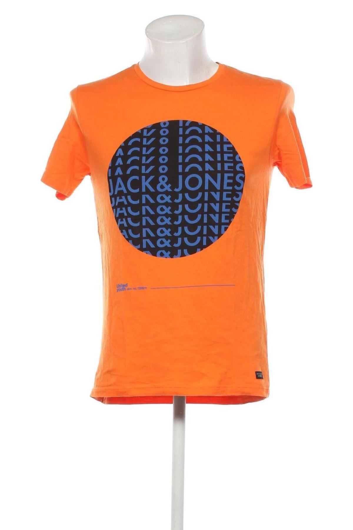 Herren T-Shirt Core By Jack & Jones, Größe L, Farbe Orange, Preis 6,96 €